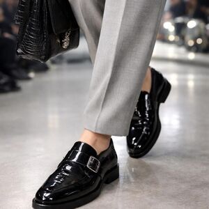 Saint-laurent- Women's Black Loafers size 7